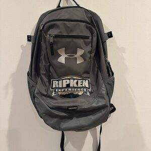 Under Armour Charcoal Backpack with Logo